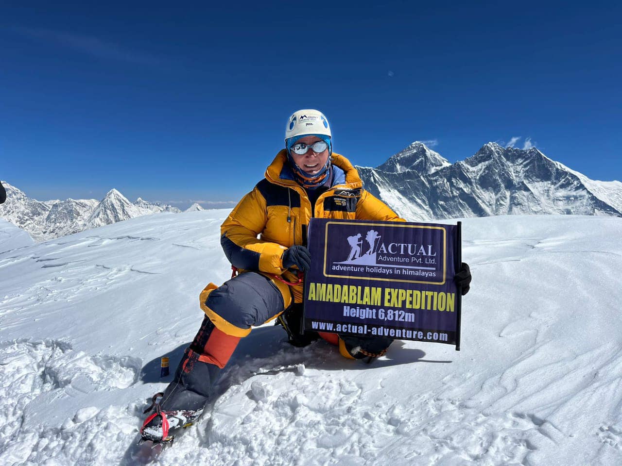 Ama Dablam Expedition-Actual Adventure